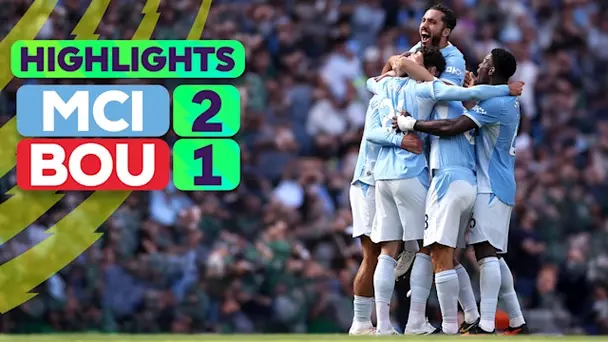 Manchester City vs Bournemouth: Highlights