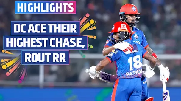 RR vs DC: Highlights