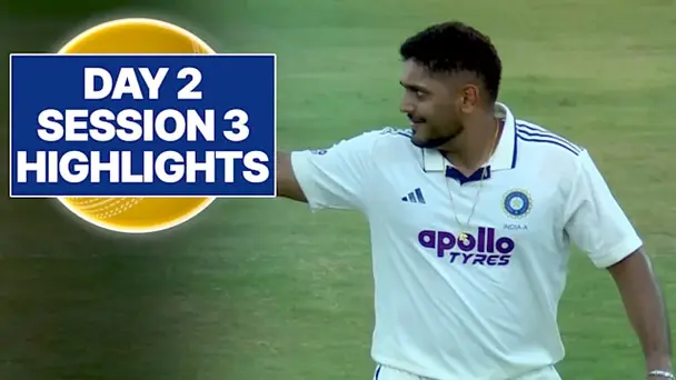 IND A vs AUS A: 1st Multi-day Match - Day 2, 3rd Session