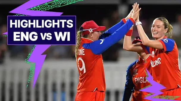 England vs West Indies: Highlights