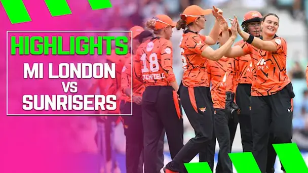 MI London vs SunRisers Leeds: Highlights