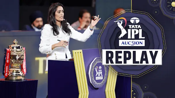 TATA IPL 2026 Player Auction: Replay