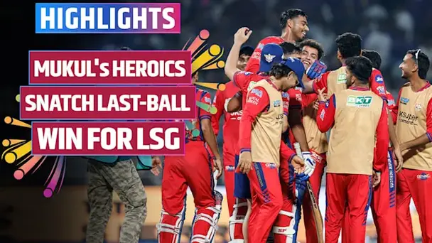 KKR vs LSG: Highlights