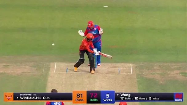 Stumps Shattered!