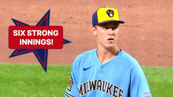 Misiorowski Shines on the Mound!
