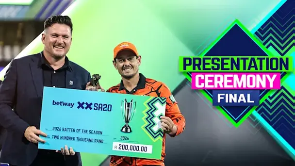 De Kock, Baartman Honoured as SEC Win