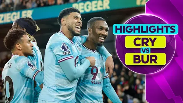 MW 26: Crystal Palace 2-3 Burnley
