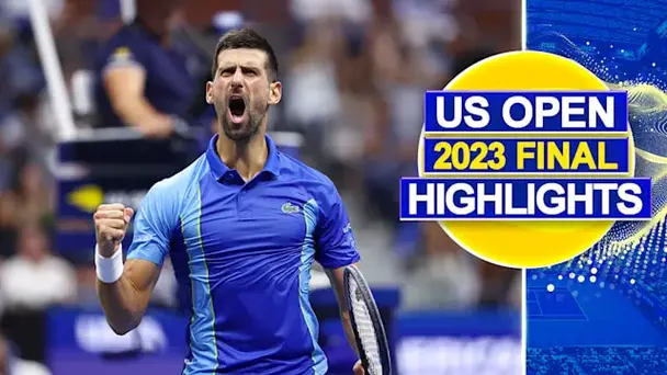 Novak Djokovic vs Daniil Medvedev: 2023 Final, Highlights