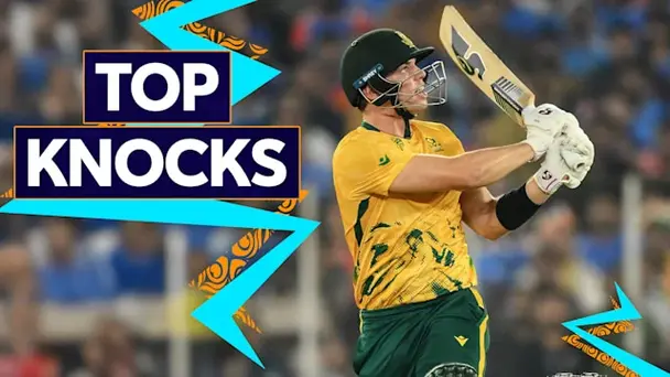 Stubbs' 24-ball 44* vs IND in Super 8