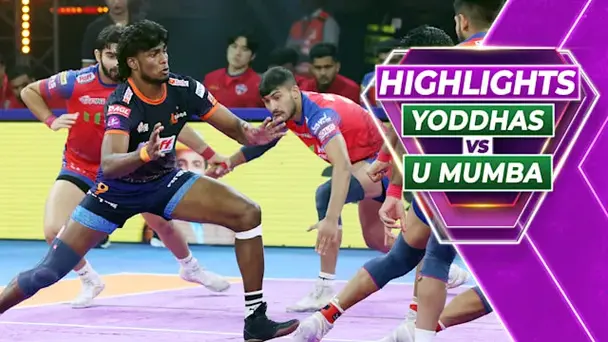 UP Yoddhas 35-32 U Mumba