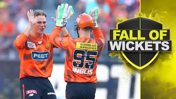 Sydney Sixers Fall of Wickets vs Perth Scorchers