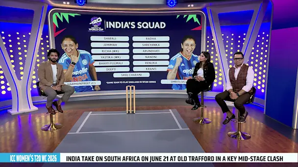India W T20 WC Fixtures Revealed