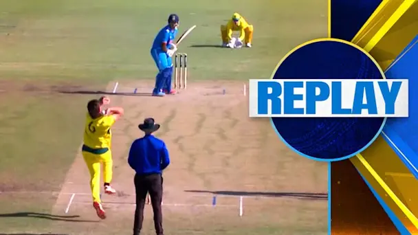 AUS U19 vs IND U19: 2nd ODI, Replay