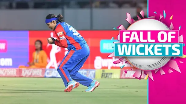 GG Fall of Wickets vs DC