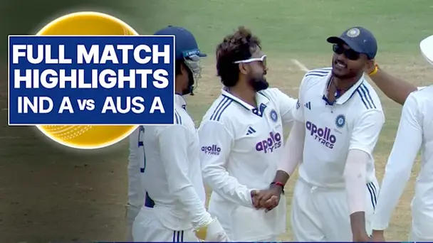 IND A Outclass AUS A in a Dominant Win