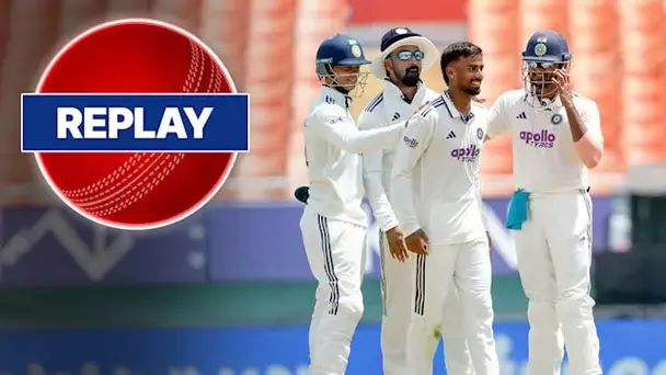 India vs Afghanistan: Only Test, Day 3 Replay