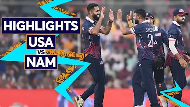 USA vs Namibia: Highlights