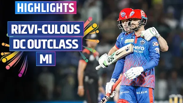 DC vs MI: Highlights