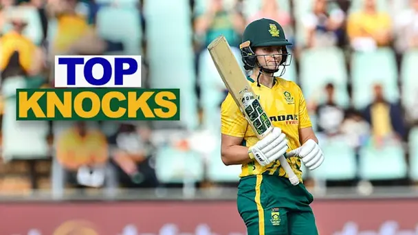 Wolvaardt's 92* vs IND in 5th T20I