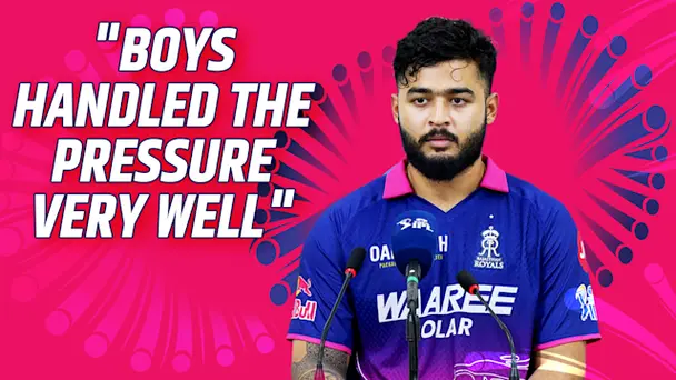 Riyan on RR's Season-opening Win