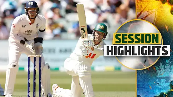 AUS vs ENG: 3rd Test - Day 1, 3rd Session Highlights