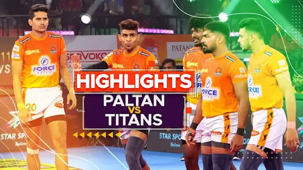 Paltan 60-29 Titans