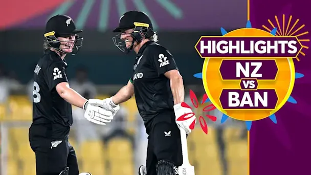 NZ W vs BAN W: Highlights