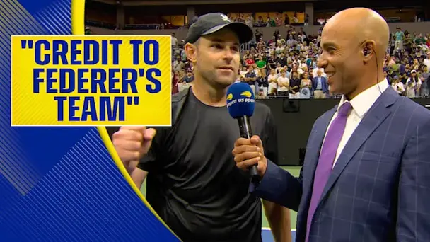 Credit to Federer's Team and Family: Roddick