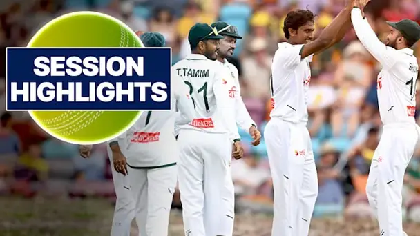 AUS vs BAN: 1st Test - Day 1, 1st Session Highlights