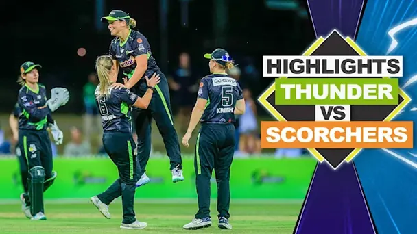 Sydney Thunder vs Perth Scorchers: Highlights