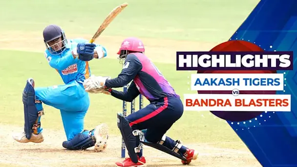 Aakash Tigers MWS vs Bandra Blasters: Highlights