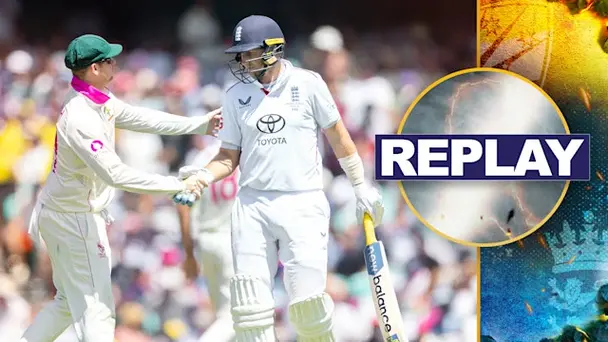 5th Test: AUS vs ENG, Day 2 Replay