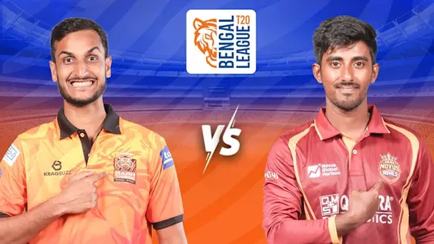 Shrachi Rarh Tigers vs Novus Royals Purulia