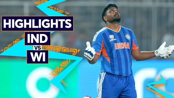 India vs West Indies: Super 8, Highlights