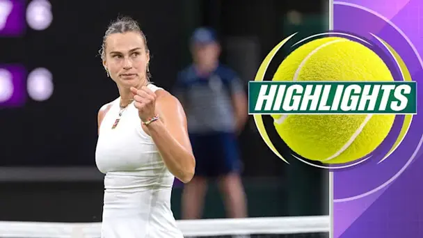 Sabalenka vs Raducanu: Rd 3 Highlights