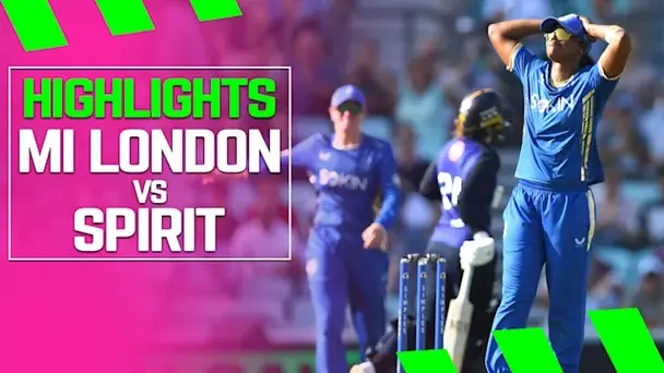 MI London vs London Spirit: Highlights