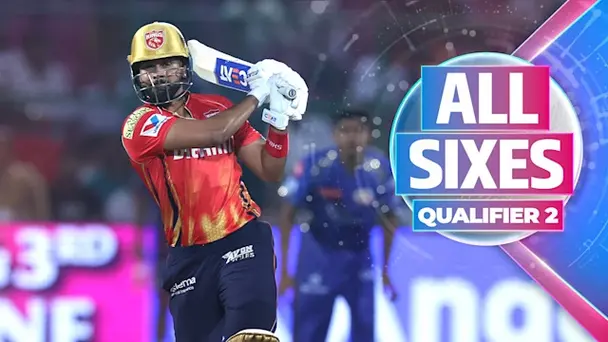 Shreyas' 8 Sixes vs MI in Qualifier 2