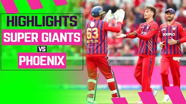 Manchester Super Giants vs Birmingham Phoenix: Highlights