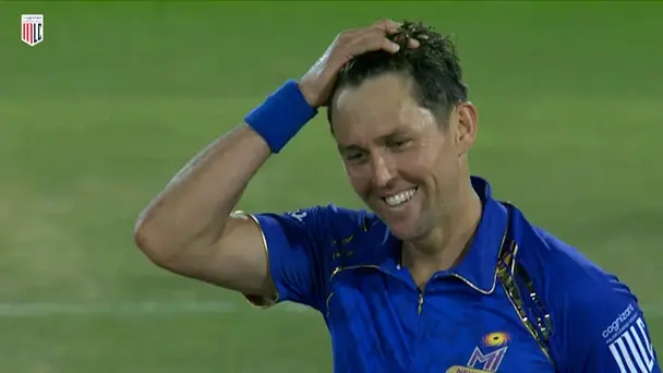 Boult Reacts after 50 Wickets in MLC