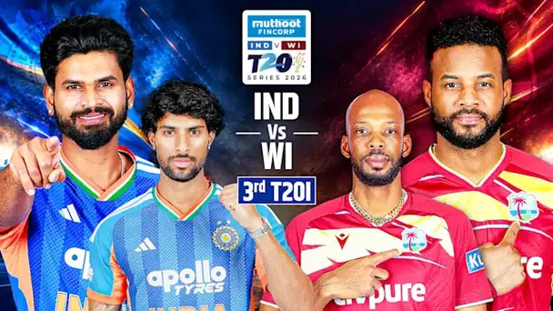 India vs West Indies: 3rd T20I