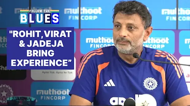 Sitanshu Kotak Shares His Thoughts Ahead of the 1st ODI