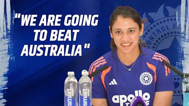 Smriti Confident Ahead of AUS Clash