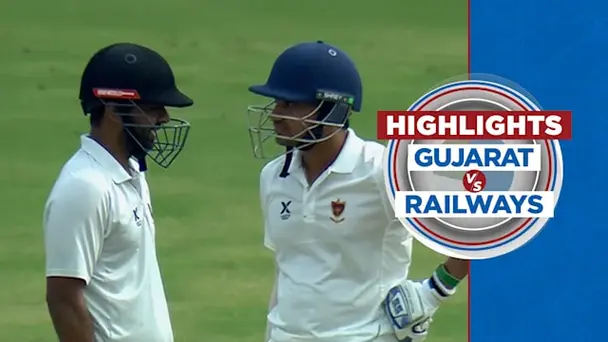 Gujarat vs Railways: Day 2, Highlights