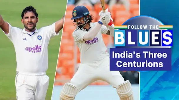 India’s Three Centurions Shine