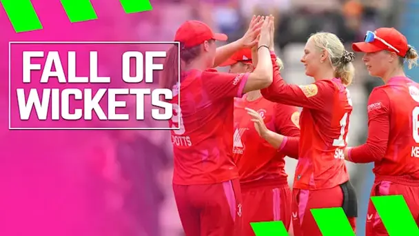 Southern Brave Fall of Wickets vs Welsh Fire