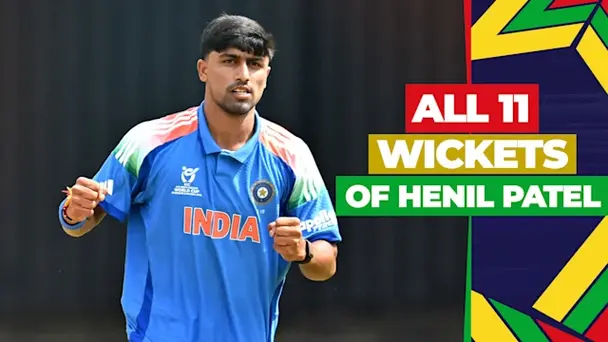 11 Wickets! Clinical Henil Shines for IND
