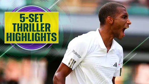 Auger-Aliassime vs Davidovich Fokina: Rd 4 Highlights