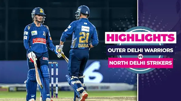 Outer Delhi Warriors vs North Delhi Strikers: Highlights
