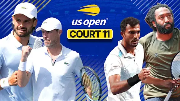 Hugo/Roger-Vasselin vs Balaji/King: Men's Doubles, Round 2