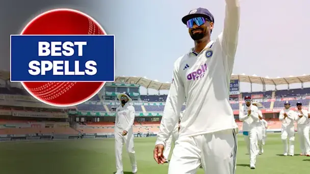 Suthar's 6/33 vs AFG in Only Test, 1st Inns